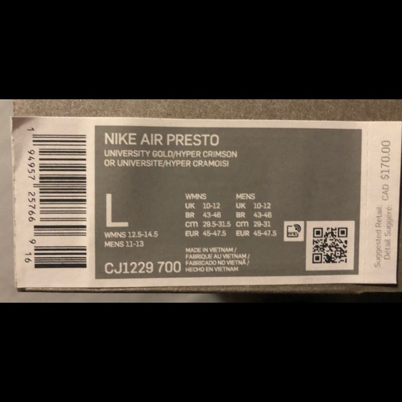 Nike air presto - Picture 5 of 6